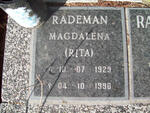 RADEMAN Magdalena 1929-1990