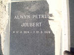 JOUBERT Alwyn Petrus 1974-1974