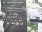 WERNICH Anna Georgina 1920-1980