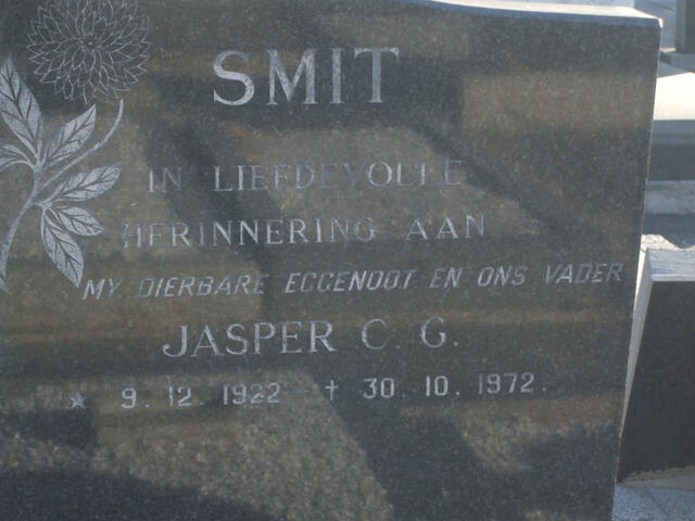 SMIT Jasper C.G. 1922-1972