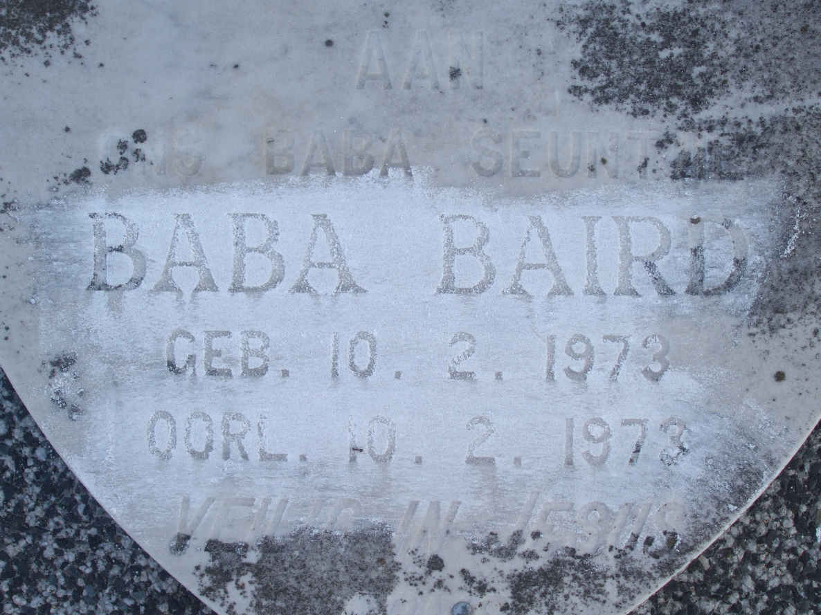 BAIRD Baba 1973-1973