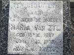 ZYL Maria, van 1887-1978