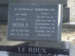 ROUX Pieter G., le 1888-1973