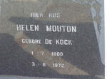 MOUTON Helen nee DE KOCK 1900-1972
