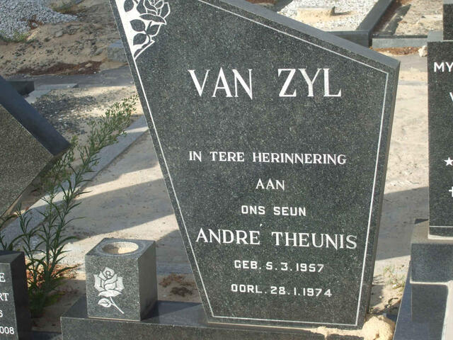 ZYL Andre Theunis, van 1957-1974