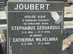 JOUBERT Stephanus Gerhardus 1910-1974 & Catherina Wilhelmina 1921-2001