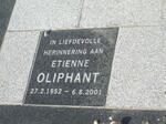 OLIPHANT Etienne 1952-2001