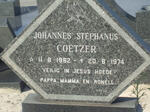 COETZER Johannes Stephanus 1962-1974