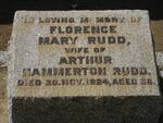 RUDD Florence Mary -1924