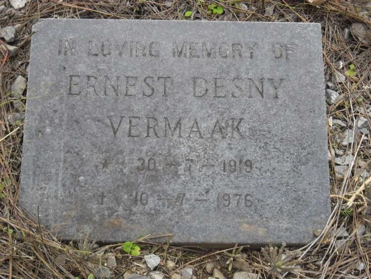 VERMAAK Ernest Desny 1919-1976
