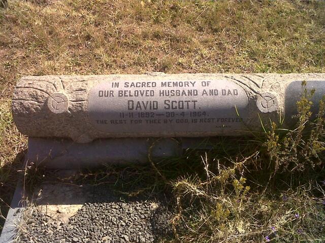 SCOTT David 1892-1964