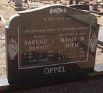 OPPEL Barend J. 1920-1988 & Maria M. 1921-1985