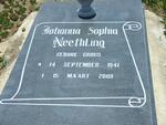 NEETHLING Johanna Sophia nee CROUS 1941-2009
