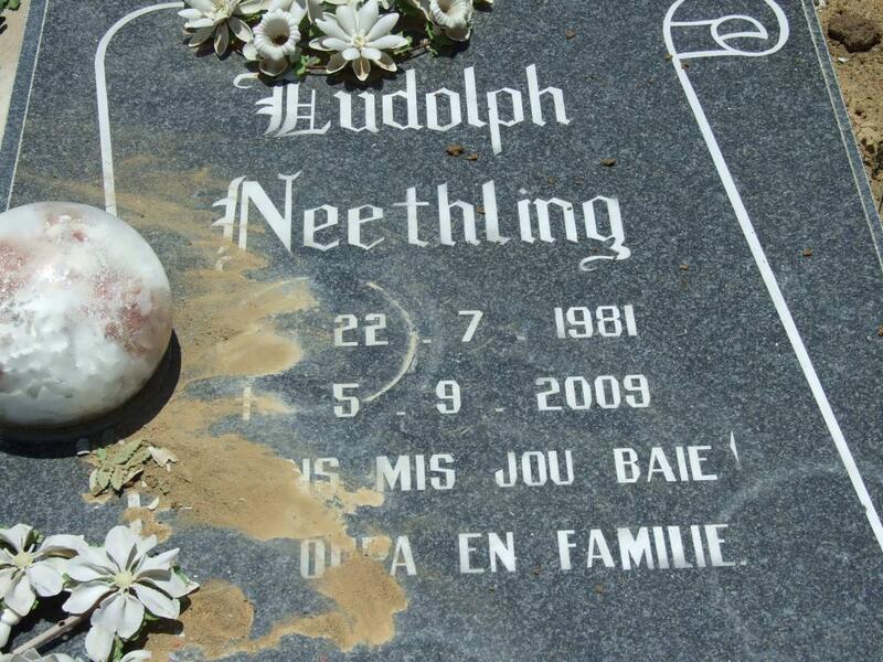 NEETHLING Ludolph 1981-2009