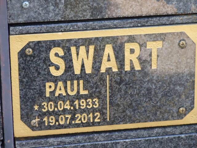 SWART Paul 1933-2012