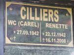 CILLIERS W.C. 1942- & Renette 1942-2008