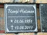 HULSMAN Blanjé 1951-2011