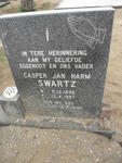 SWARTZ Casper Jan Harm 1896-1987