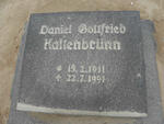 KALTENBRŰNN Daniel Gottfried 1911-1991
