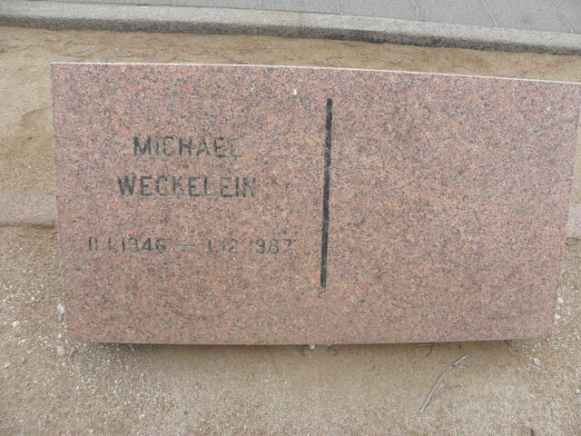 WECKELEIN Michael 1946-1987