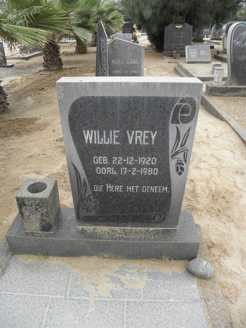 VREY Willie 1920-1980