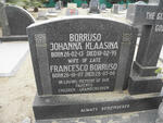 BORRUSO Francesco 1907-1986 & Johanna Klaasina 1913-1995 