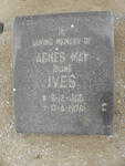 IVES Agnes May 1950-1976