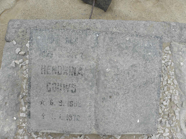 GOUWS Hendrina 1952-1972