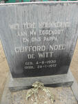 WITT Clifford Noel, de 1930-1972