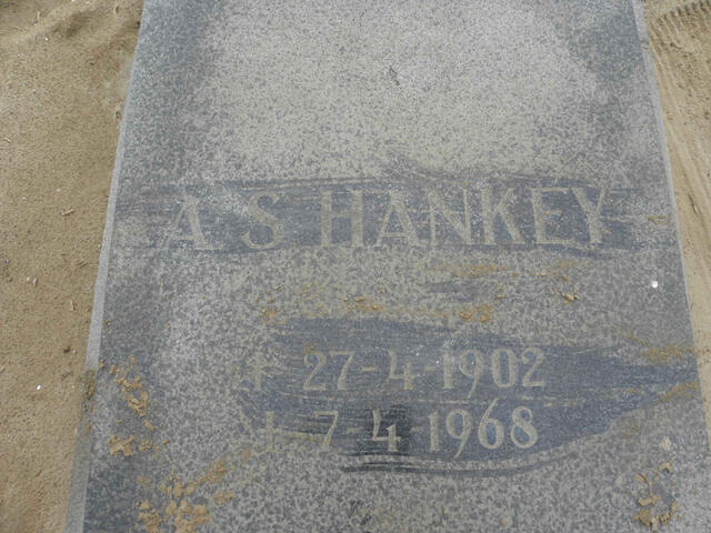 HANKEY A.S. 1902-1968