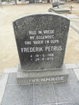 DUVENHAGE Frederik Petrus 1918-1975