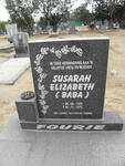 FOURIE Susarah Elizabeth 1951-1972