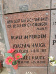 HAUGK Joachim 1928-1997 & Friede 1923-2010
