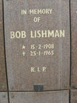 LISHMAN Bob 1908-1965