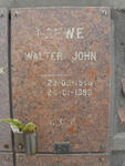 CREWE Walter John 1916-1993