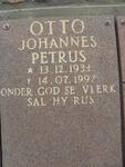 OTTO Johannes Petrus 1933-1997
