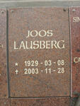 LAUSBERG Joos 1929-2003