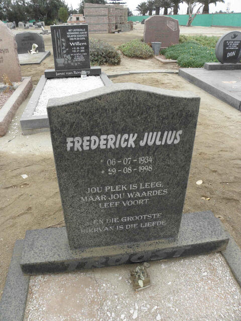TROOST Frederick Julius 1934-1998