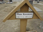 KOSSMANN Hans 1935-2000