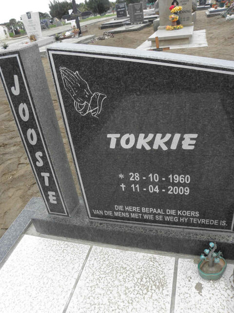 JOOSTE Tokkie 1960-2009