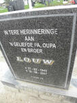 STEENKAMP Louw 1945-2007
