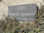 BARNETT Samuel -1930
