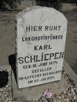 SCHLIEPEN Karl 1874-1904