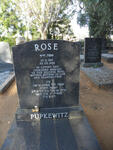 PUPKEWITZ Rose 1917-1996