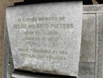PIETERS Jessie Mildred 1898-1942