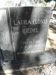 RIEDEL Laura 1905-2000