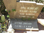 ALBRECHT Emil 1887-1960 & Elise 1889-1978 :: ENGELKEN Gertrud 1916-1979