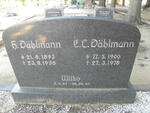 DÄHLMANN H. 1893-1958 & E.C. 1900-1978 :: DÄHLMANN Wilko 1961-1961