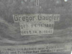 GAUGLER Gregor -1886-1945