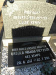 KEMPE Luise 1878-1960 :: PIETZSCH Ursula Wanda nee KEMPE 1917-2011